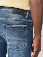 BOSS Light Blue Delaware Slim Fit Denim Jeans - Image 5 of 6
