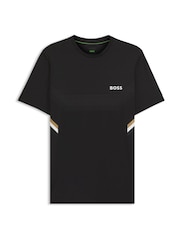 BOSS Black Logo Tech T-Shirt - Image 1 of 1