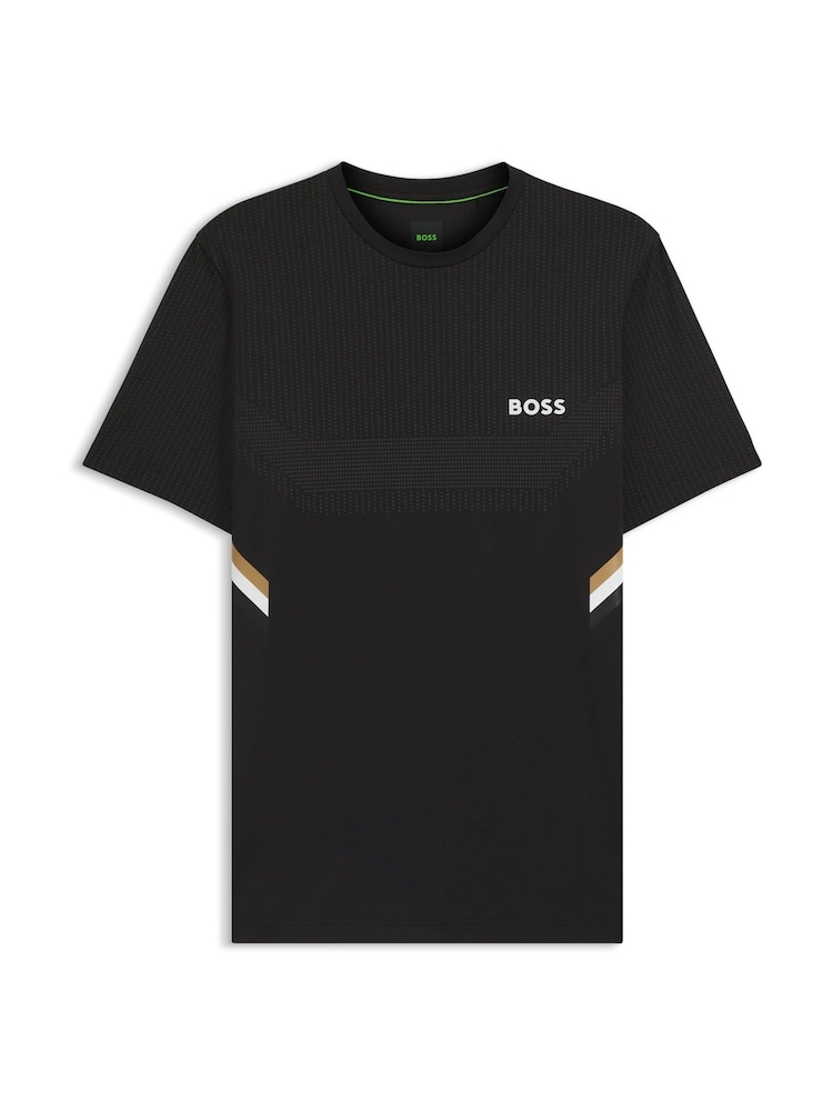 BOSS Black Logo Tech T-Shirt - Image 1 of 1