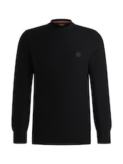 BOSS Regular Fit Anion Textured Jumper - Imagen 5 de 5