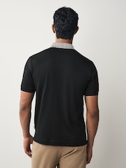 BOSS Black Parlay Contrast Collar Polo Shirt - Image 4 of 5
