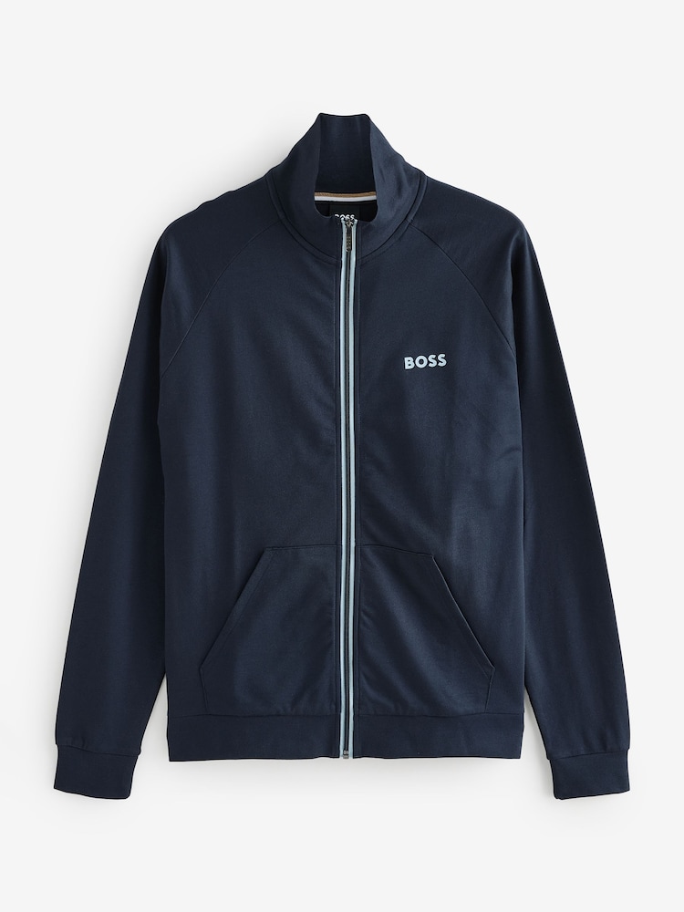 BOSS Blue Authentic Logo Jacket - Image 4 of 4