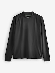 BOSS Black Long Sleeve Active T-Shirt - Image 1 of 1