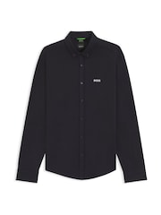 BOSS Blue Dark Regular Fit Motion Long Sleeve Shirt - Image 1 of 1