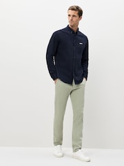BOSS Blue Dark Regular Fit Motion Long Sleeve Shirt - Image 3 of 6