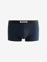 Schwarz/violett - BOSS ONE Logo Boxer Trunks 3 Pack - Bild 2 von 4