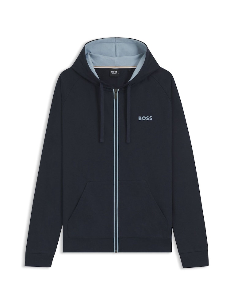Gris - BOSS Authentic Logo Hooded Jacket - Imagen 1 de 1