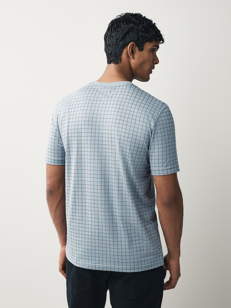 BOSS Check Golf Logo T-Shirt - Imagen 2 de 5