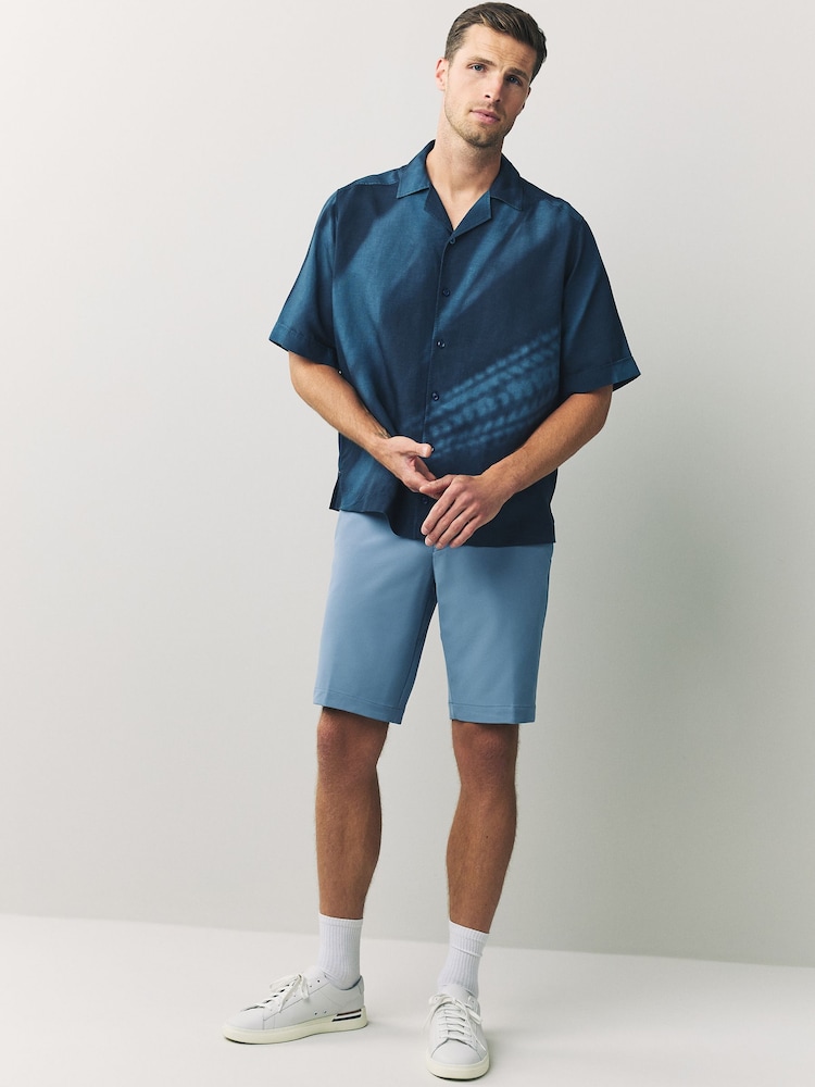 BOSS Blue Relaxed Fit Lapisy Printed Shirt - Image 2 of 4 BOSS Blue Relaxed Fit Lapisy Printed Shirt - Image 2 of 4