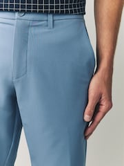 BOSS Grey Light Slim Fit Shorts - Image 4 of 7
