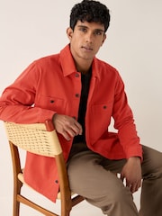 Naranja - BOSS Locky Overshirt - Imagen 3 de 7