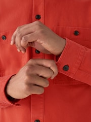 Naranja - BOSS Locky Overshirt - Imagen 6 de 7