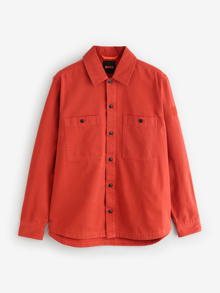 Naranja - BOSS Locky Overshirt - Imagen 7 de 7