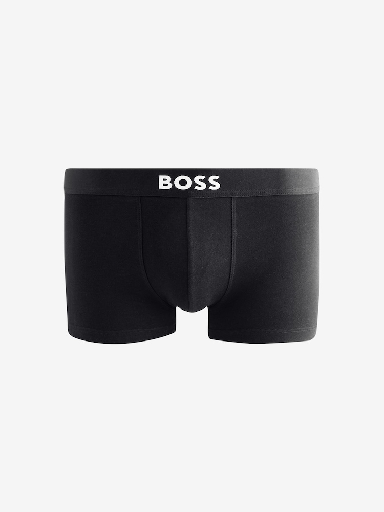 BOSS Black One Logo Boxer Trunks 3 Pack - Image 2 of 4