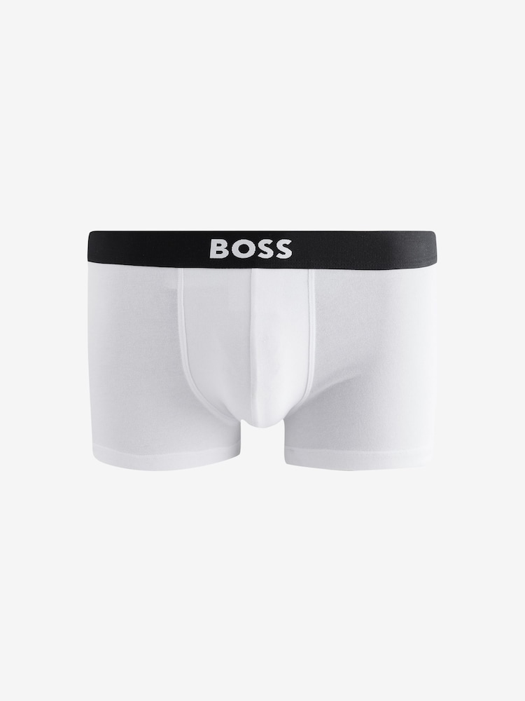 BOSS Black One Logo Boxer Trunks 3 Pack - Image 4 of 4