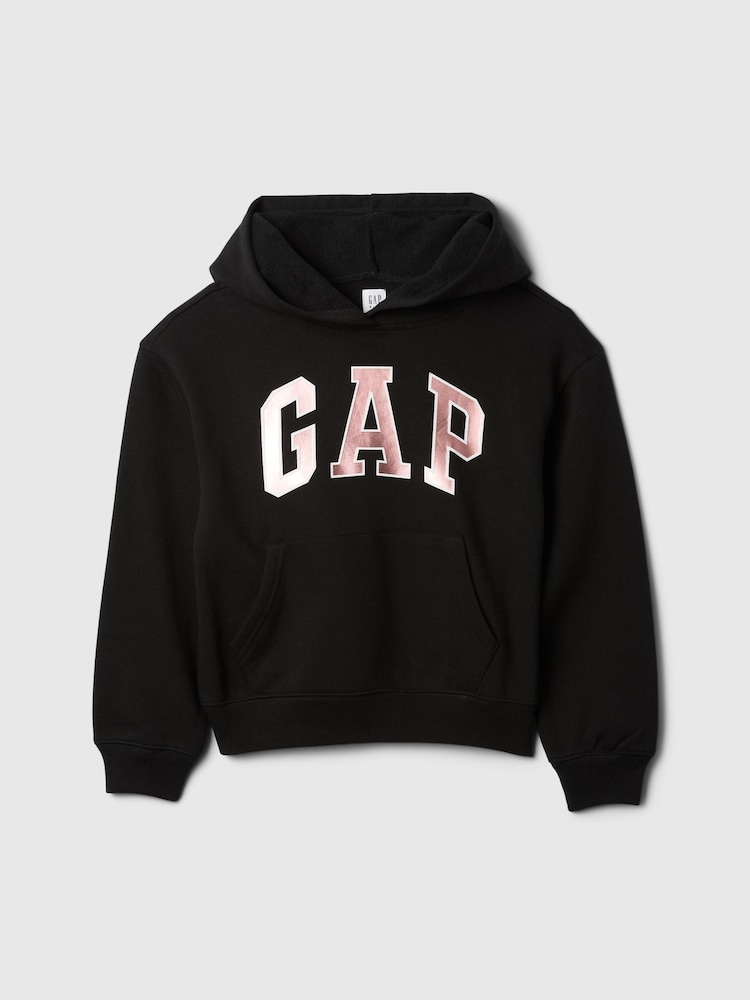 Gap Black Vintage Logo Hoodie (4-13yrs) - Image 1 of 1