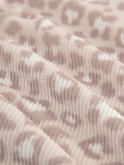 Neutral Animal Textured Supersoft Long Sleeve Pyjamas - Image 3 of 3