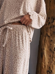 Animalprint, neutral - Textured Supersoft Long Sleeve Pyjamas - Bild 7 von 10