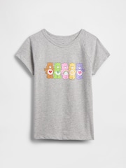 Camiseta de manga corta y cuello redondo con diseño de Care Bears (4-13años) de Gap - Imagen 1 de 3