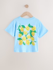 Gap Relaxed Graphic Short Sleeve Crew Neck T-Shirt (4-13yrs) - Imagen 2 de 4