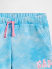 Gap Blue Fleece-Lined Pull On Shorts - Image 3 of 3