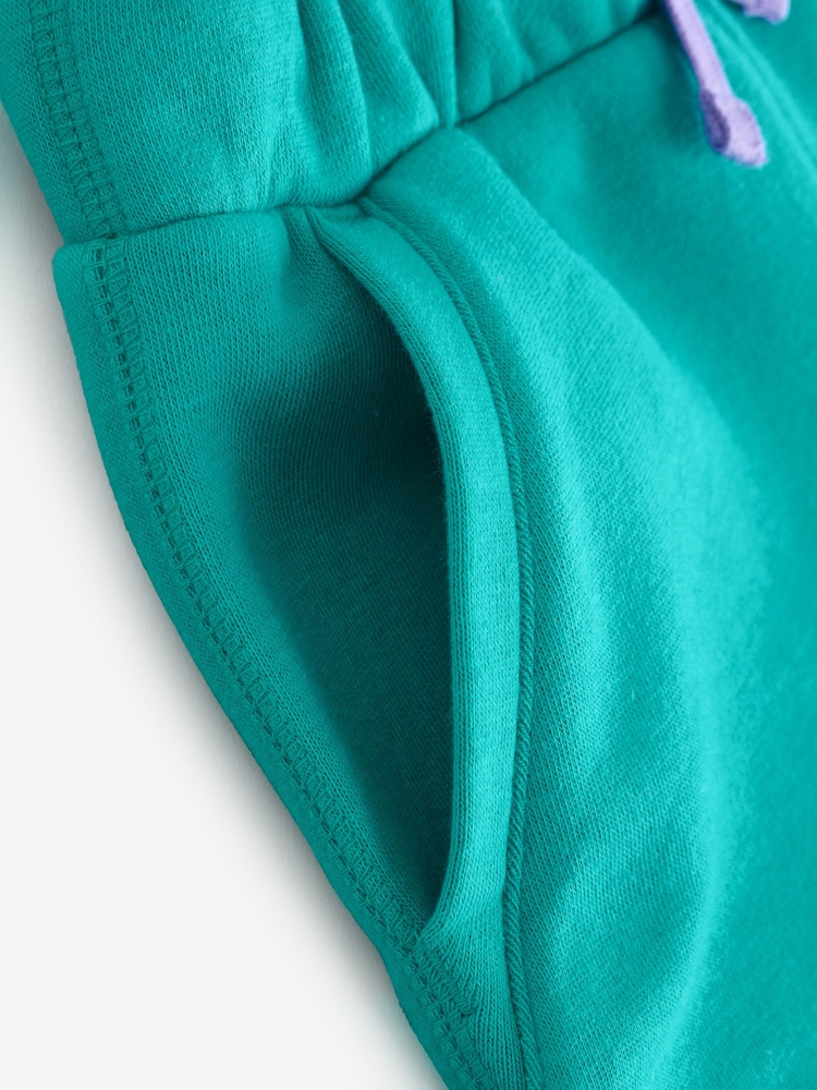 Gap Dark Green Fleece-Lined Pull On Shorts - Image 4 of 4