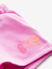 Gap Dark Pink Fleece-Lined Pull On Shorts - Image 3 of 4