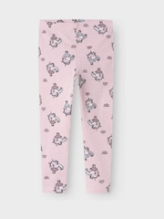 Name It Blue Unicorn Print Leggings 2 Pack - Image 3 of 5