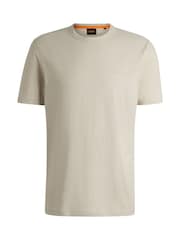 BOSS Natural Regular Fit Logo T-Shirt - Image 5 of 5