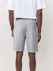 BOSS Grey Logo Printed Detail Shorts - Image 3 of 5