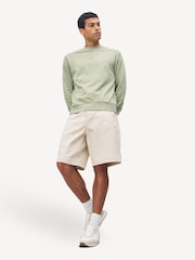 BOSS Green Regular Fit Logo Crew Neck Sweat Top Jumper - Image 10 of 22