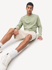 BOSS Green Regular Fit Logo Crew Neck Sweat Top Jumper - Image 16 of 22