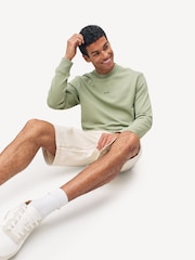 BOSS Green Regular Fit Logo Crew Neck Sweat Top Jumper - Image 19 of 22