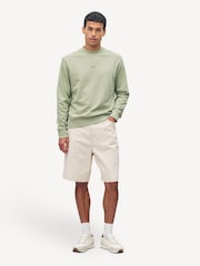 BOSS Green Regular Fit Logo Crew Neck Sweat Top Jumper - Image 5 of 22