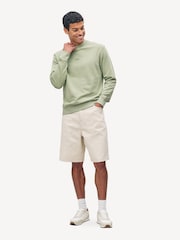 BOSS Green Regular Fit Logo Crew Neck Sweat Top Jumper - Image 6 of 22