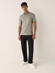 BOSS Green Relaxed Fit Tipped Collar Polo Shirt - Image 2 of 6