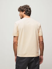 BOSS Yellow Relaxed Fit TChup Logo T-Shirt - Image 3 of 5