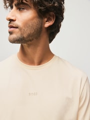 BOSS Yellow Relaxed Fit TChup Logo T-Shirt - Image 4 of 5