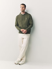 BOSS Dark Green Wetalk Logo Hoodie - Image 2 of 7