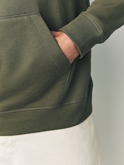 BOSS Dark Green Wetalk Logo Hoodie - Image 6 of 7