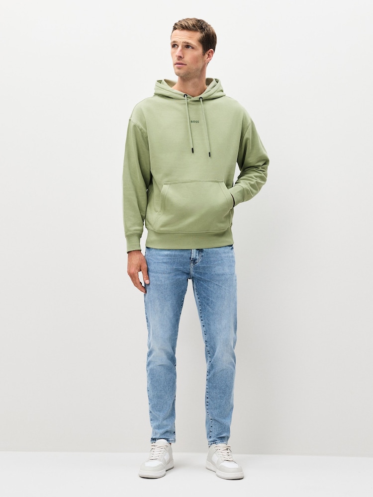BOSS Green Regular Fit Logo Hoodie - Image 2 of 5