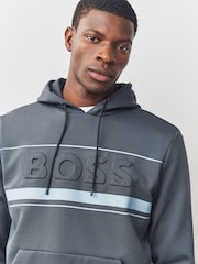 رمادي - BOSS Soody Zone Sweatshirt - صورة 4 من 5