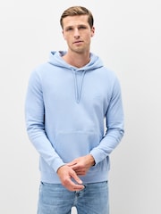 BOSS Blue Wetalk Logo Hoodie - Image 1 of 4