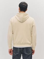 BOSS Yellow Wetalk Logo Hoodie - Image 3 of 5