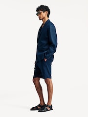 NN.07 Blue Timo Single Breasted Unlined Suit Jacket - Image 3 of 8