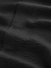 NN.07 Black Hank Camp Collar Textured Short Sleeve Shirt - Image 18 of 19