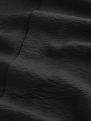 NN.07 Black Hank Camp Collar Textured Short Sleeve Shirt - Image 19 of 19