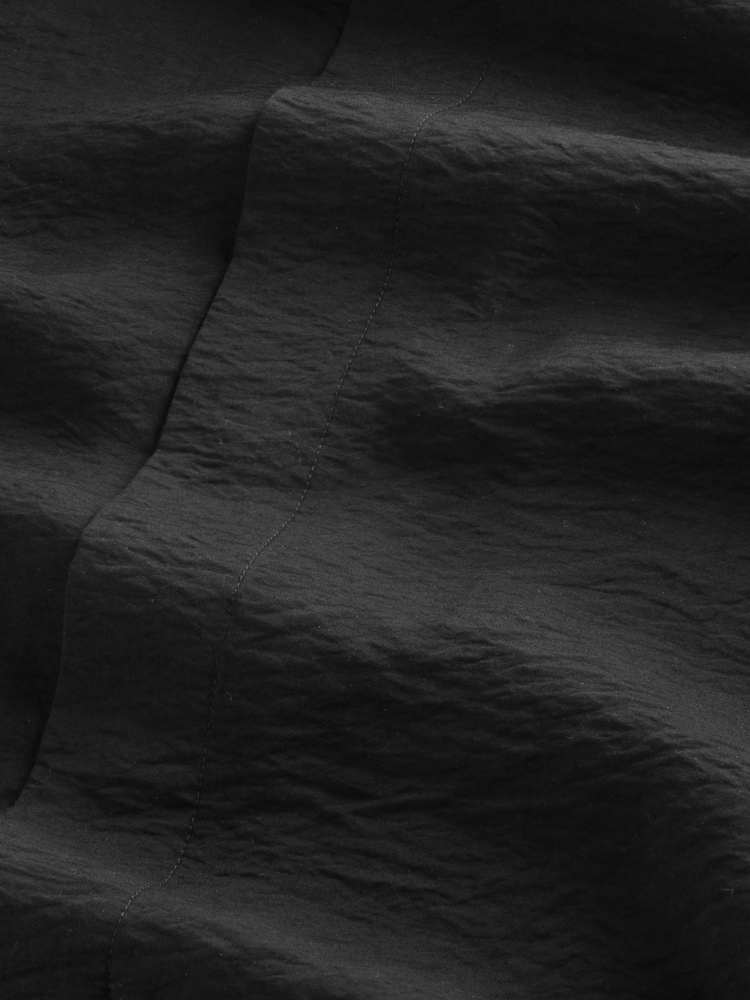 NN.07 Black Hank Camp Collar Textured Short Sleeve Shirt - Image 19 of 19