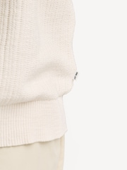 NN.07 Natural Nolan Button Through Knit Short Sleeve Shirt - Image 6 of 6