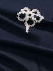 NN.07 Blue Pedro Embroidered Flower T-Shirt - Image 6 of 7
